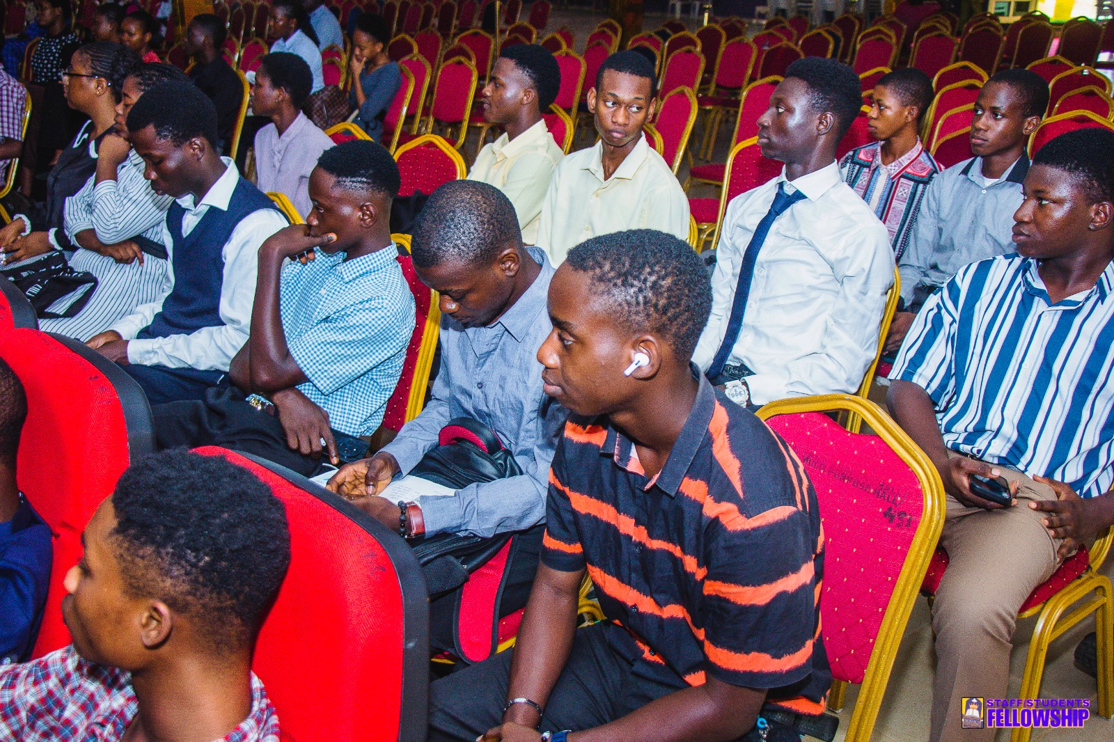 Students attending a Monarch University fellowship programme